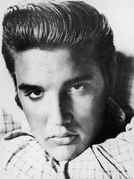 Diamond paint med Elvis. Sort/hvid portræt.