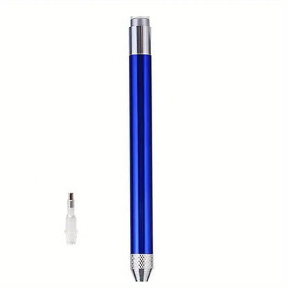 Klassisk designet pen med lys i tippen - perfekt til aftenbrug