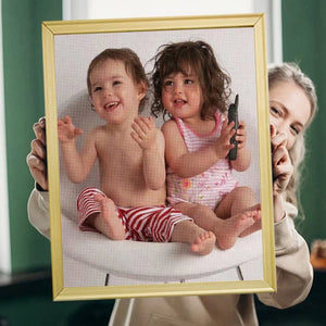 Lav dit eget diamond painting – med dit eget foto eller billede