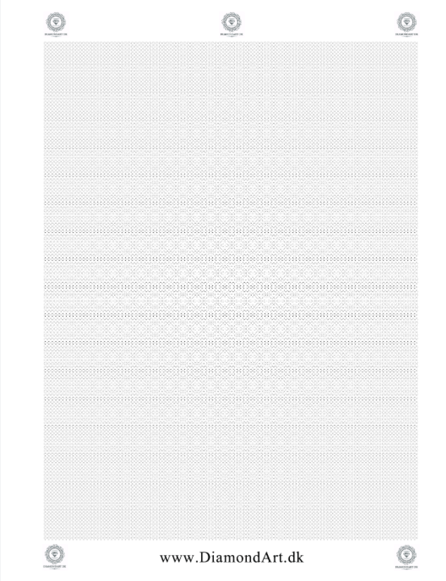 Blanke lærreder til diamond paint. Fås i 3  mål: 30x40 cm, 40x50 cm og 50x60 cm.
Til runde eller firkantede perler.