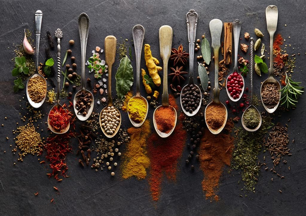 Smukke krydderier på ske - AB-sten og Fairydust op til 100 farver