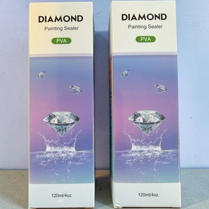 Diamond painting lim-lak med skumtud for nem påføring