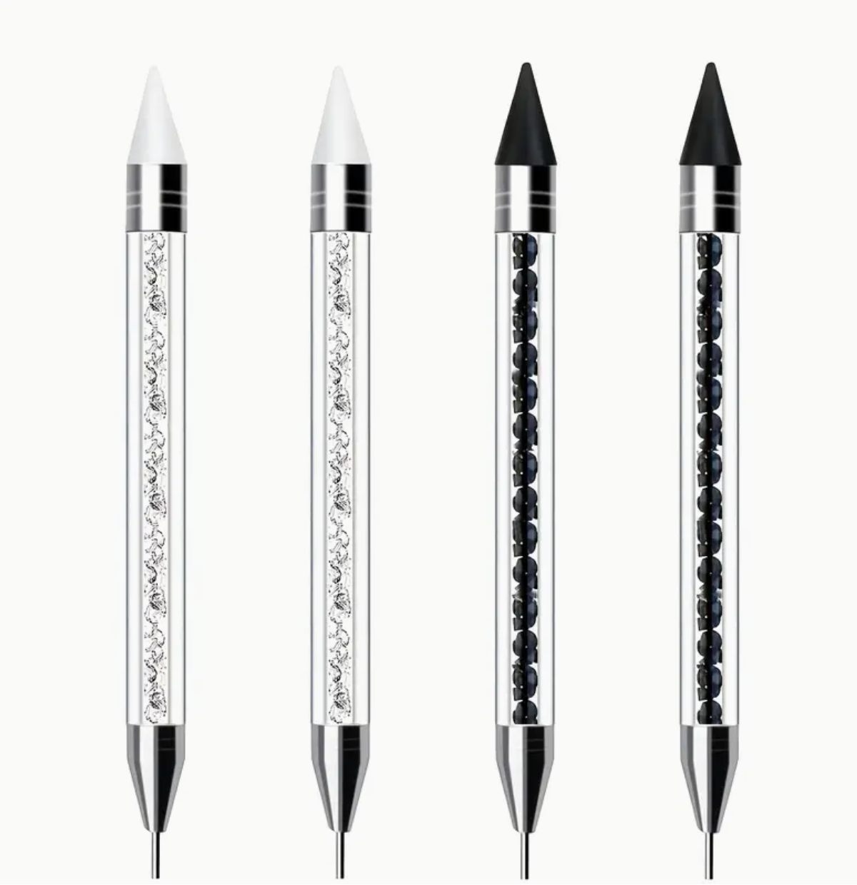 Præcisionspenne til diamond paint - Sort og hvid model.