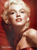 Marilyn Monroe,  Marilyn, Portræt, Kendt, Rød, Ikon, Kvinde, Berømt