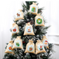 Julekalender med 24 nummerede stofposer til små gaver - så er nedtællingen til jul i gang