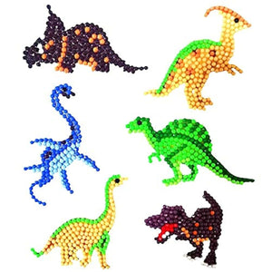 Klistermærker med 6 forskellige dinosaurer